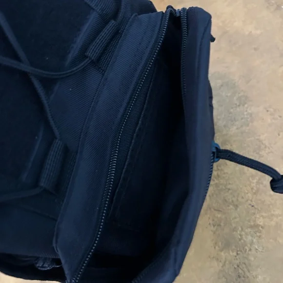 Men's Black Waterproof Tactical Crossbody Backpack